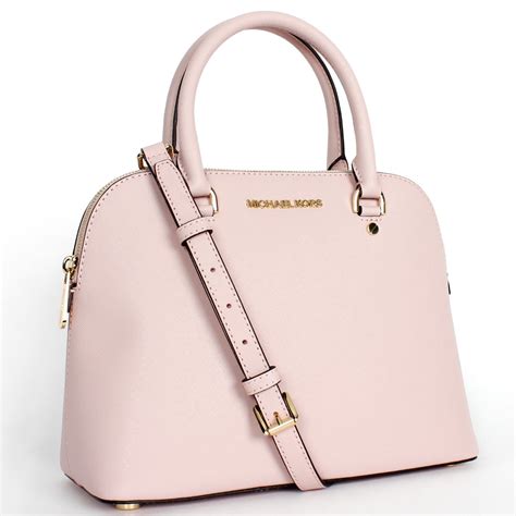 michael kors cindy medium saffiano leather dome satchel|saffiano leather dome satchel.